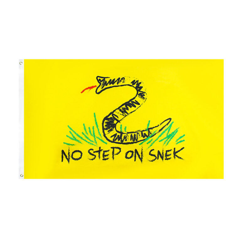 No Step on Snek flag