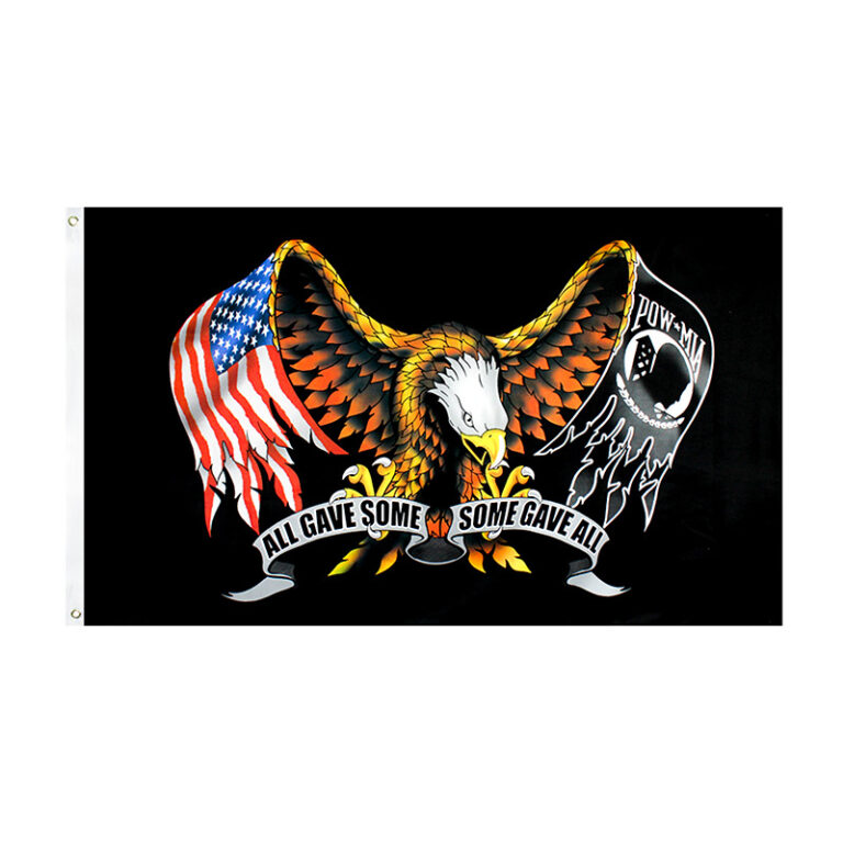 Pow Mia Eagle flag