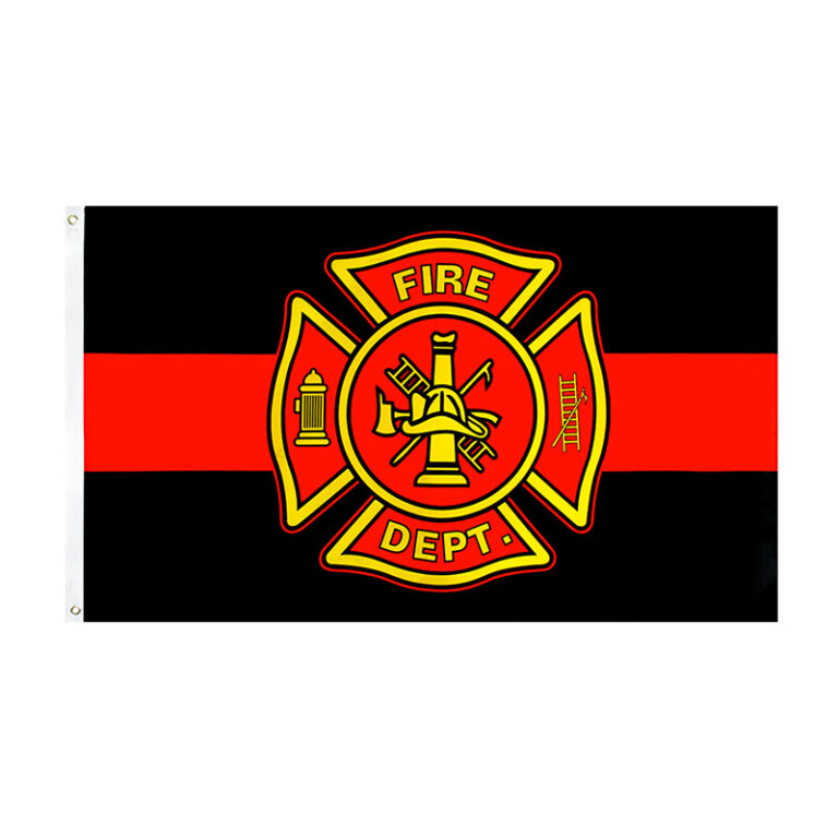 Red Line Fire Dept flag