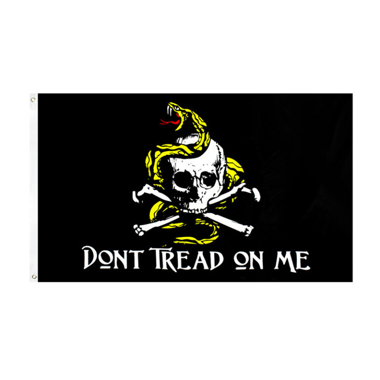 Skull Gadsden flag